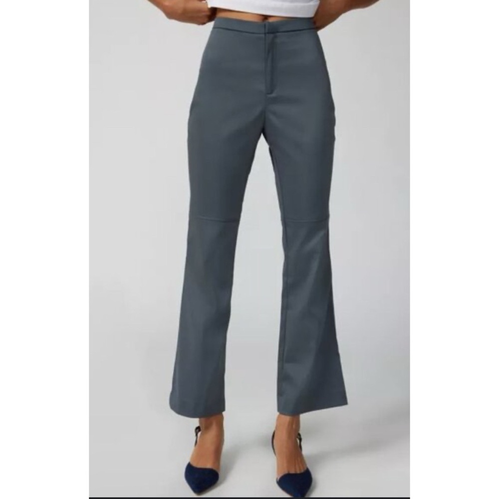NWT Urban Outfitters Disco Flare Pants Grey